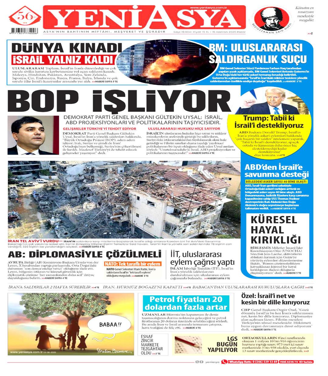 Yeni Asya Gazetesi