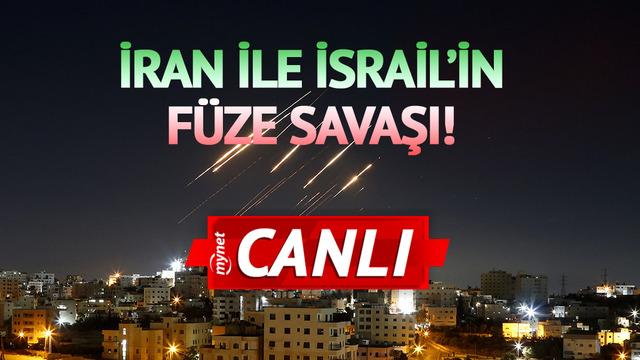 Son dakika  | İran'dan İsrail'e gece saatlerinde ikinci füze saldırısı! Hayfa'nın ardından Tel Aviv'i de vurdular