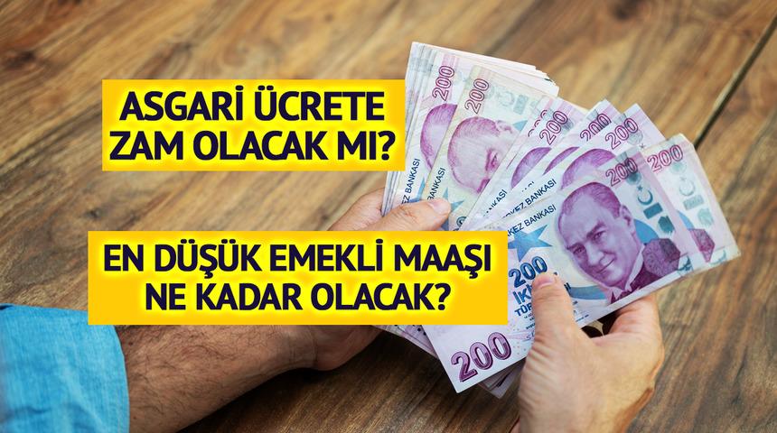 Asgari ücretli ve emekli nefesini tuttu! Ara zam ve en düşük maaş için kritik günler... İşte ihtimaller