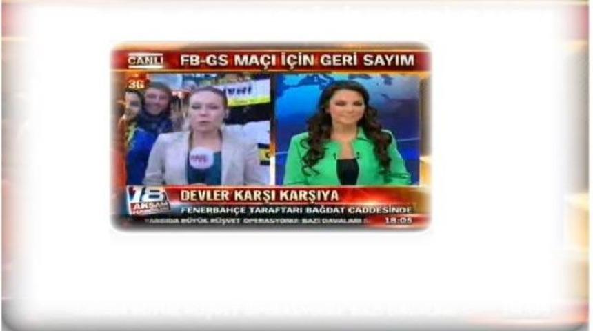 Canlı yayında küfür şoku!