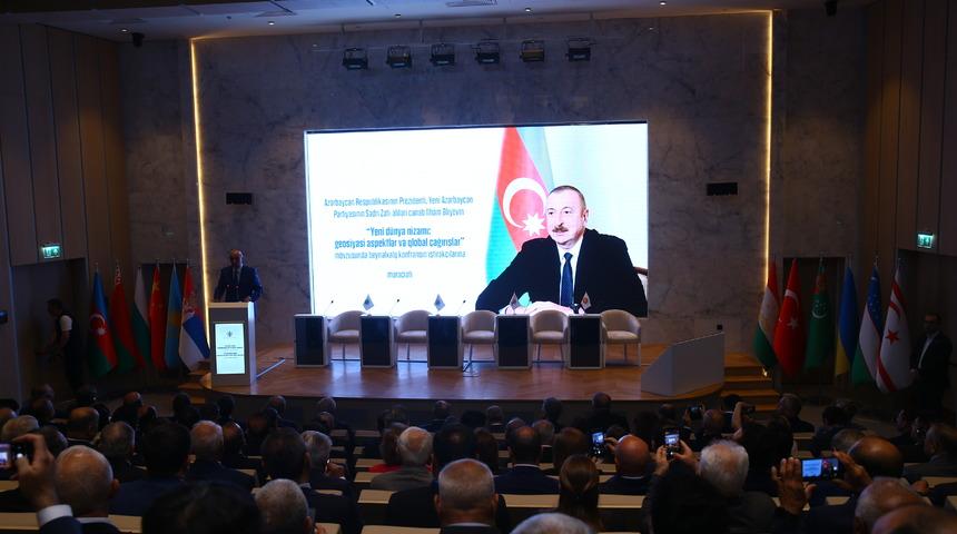 Azerbaycan Cumhurbaşkanı Aliyev: "Adil dünya düzeninden yanayız"
