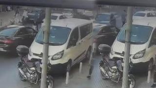 Fren yerine gaza bastı! Kağıthane'deki sürücü dehşet saçtı