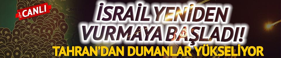  Füzeler peş peşe havalandı! İsrail yeniden vurmaya başladı