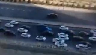 Tahran'da göç başladı! Kilometrelerce uzunlukta araç kuyruğu