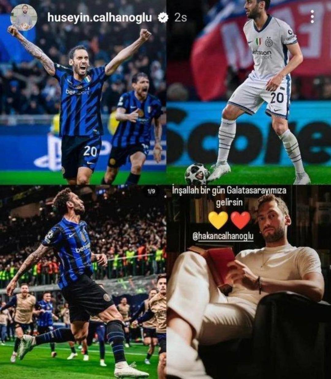 Baba Çalhanoğlu ateşi yaktı! Hakan Çalhanoğlu’na ‘‘İnşallah bir gün Galatasarayımıza gelirsin’’ yazdı… 1
