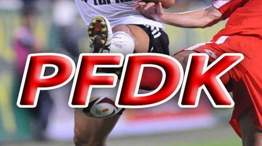 PFDK'dan 3 b&uuml;y&uuml;klere ceza!
