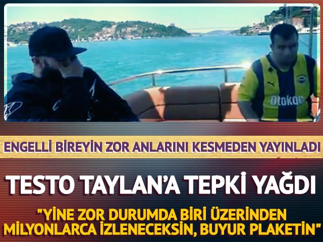 Testo Taylan'ın son videosuna sosyal medyada tepki yağdı!