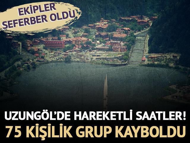 SON DAKİKA | Trabzon'un Çaykara ilçesinde 75 kişilik grup kayboldu! Ekipler seferber oldu