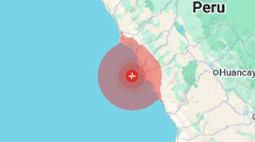 Peru'da 5.6 büyüklüğünde deprem! Toz bulutları yükseldi: Ölü ve yaralılar var