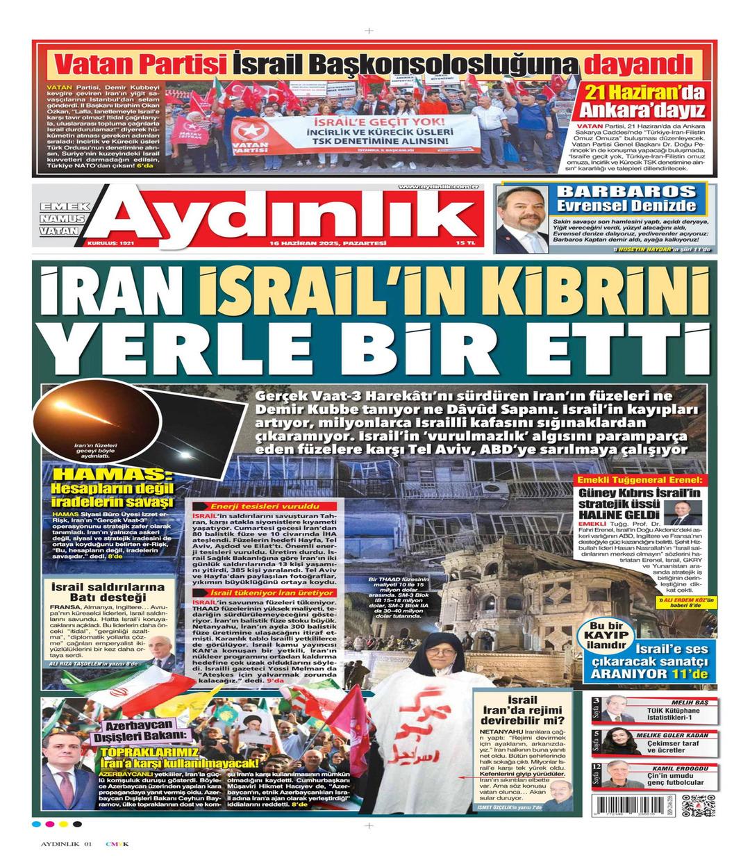 Aydınlık Gazetesi