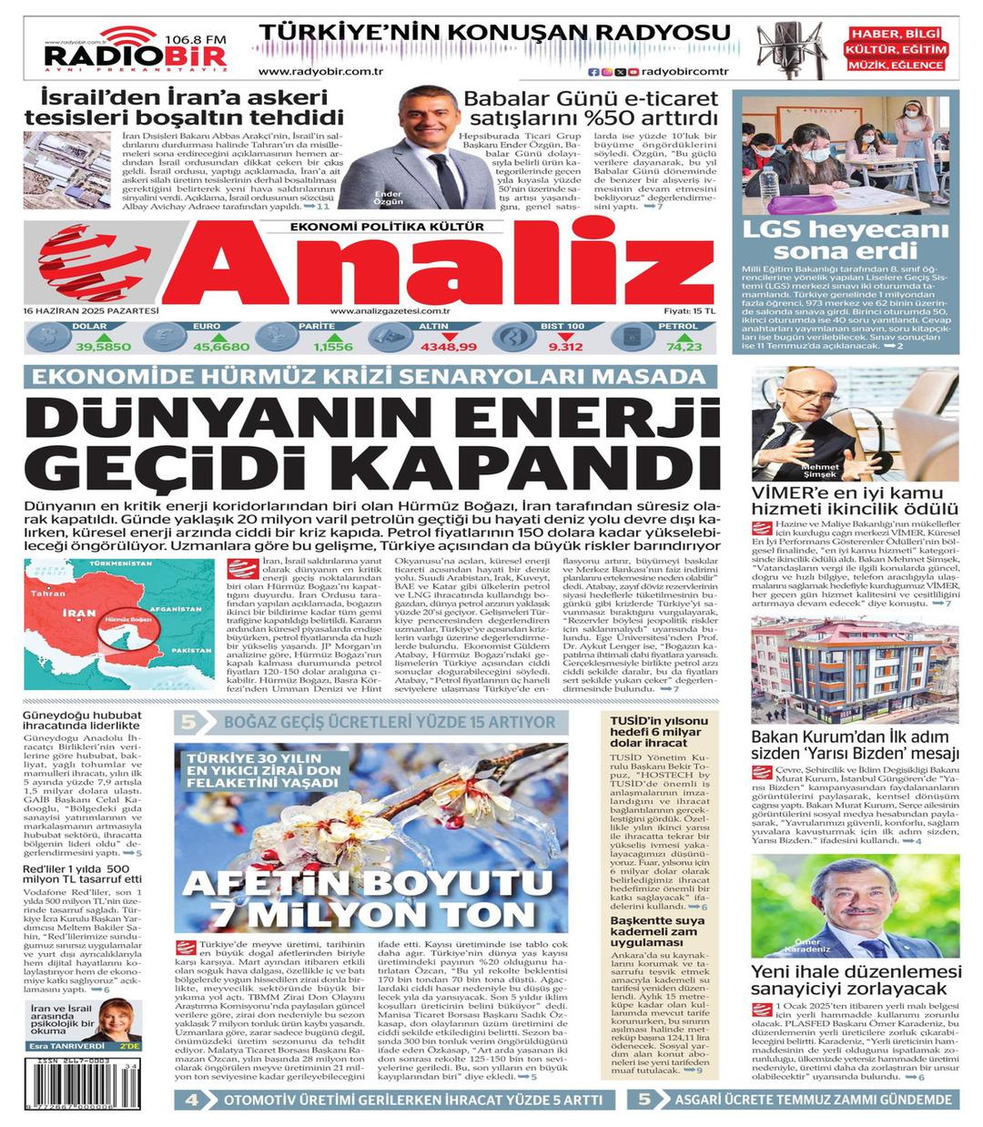 Analiz Gazetesi