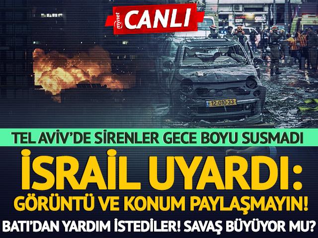 İsrail- İran savaşında 4. gün… Hayfa’da sokaklar yanıyor!