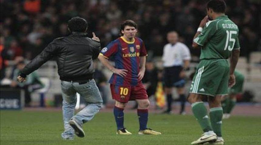 Messi'ye komşuda b&uuml;y&uuml;k şok! (Video)