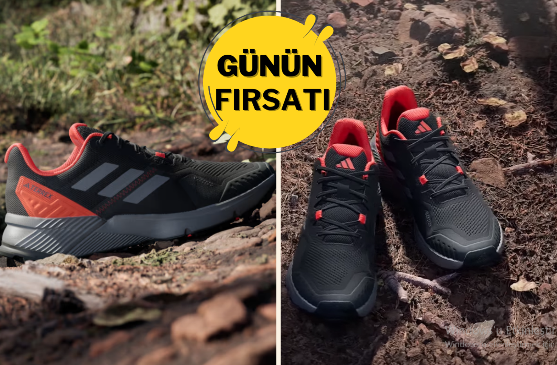Gün boyu rahatlık! Adidas Terrex Soulstride Trail günün fırsat ürünü oldu