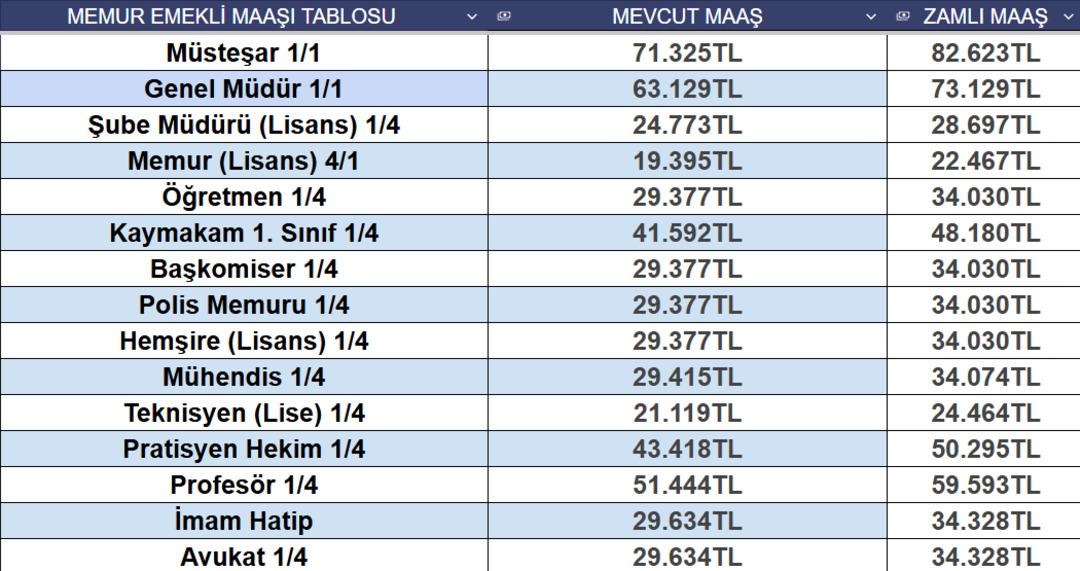 MEMUR EMEKLİ