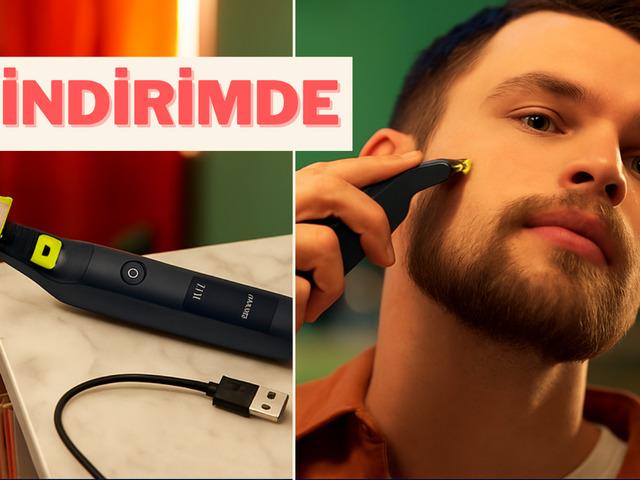 Saç, sakal, yüz; hepsi için tek cihaz! Şimdi indirimde, kaçırmayın