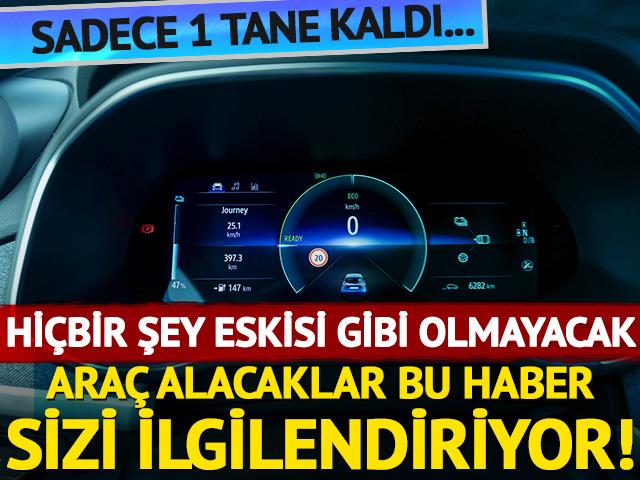 Araç almayı düşünenler bu haber sizi ilgilendiriyor!