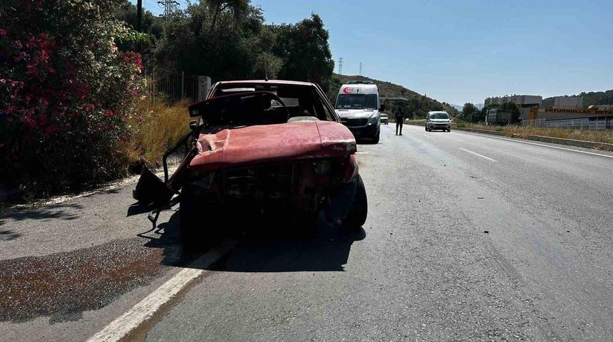 Milas’ta trafik kazası: 1 yaralı