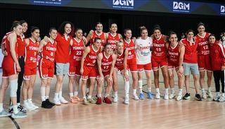A Milli Kadın Basketbol Takımı, Avrupa Şampiyonası için Atina'da