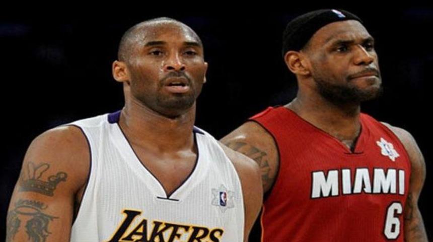LeBron, Kobe'yi yıktı!