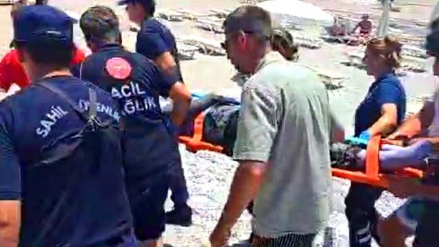 Muğla'da korku dolu anlar! 100 metrelik yükseklikten denize çakıldı