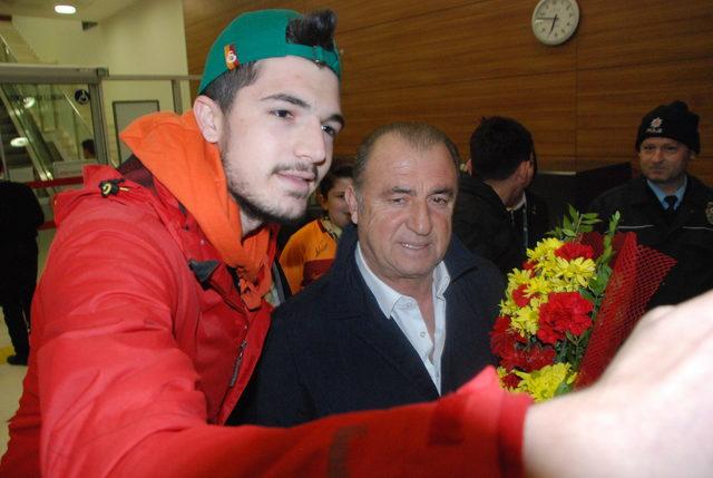 Galatasaray kafilesi Kastamonu'da