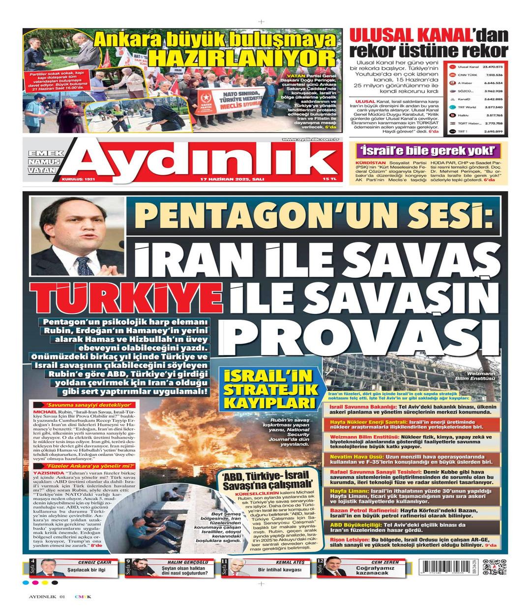 Aydınlık Gazetesi