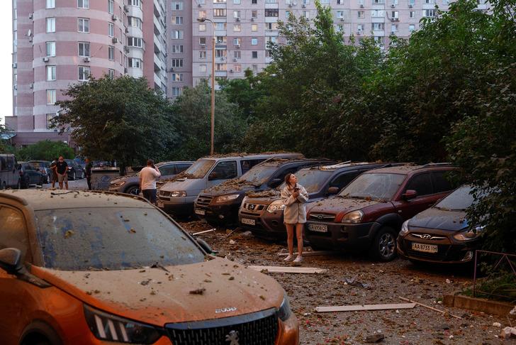 Rusya saldırıya geçti! Ukrayna'nın başkent Kiev'i dronlarla vurdu G5