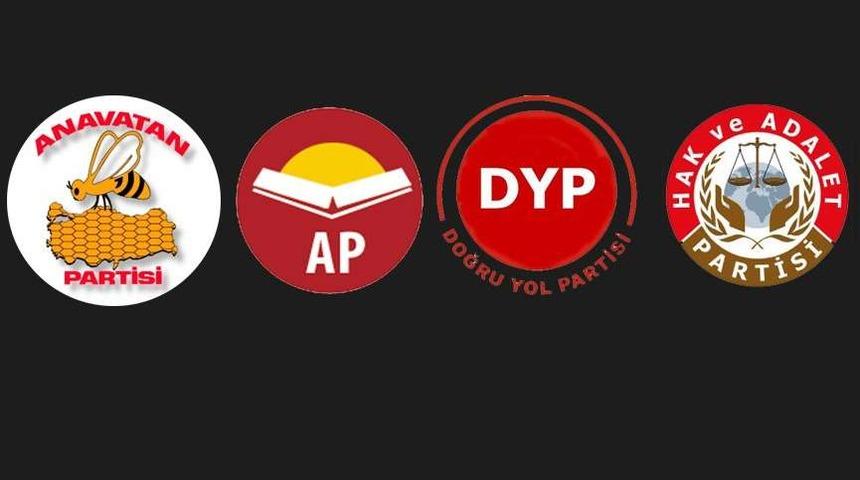 Son dakika! 4 parti ittifak kurduklarını açıkladı