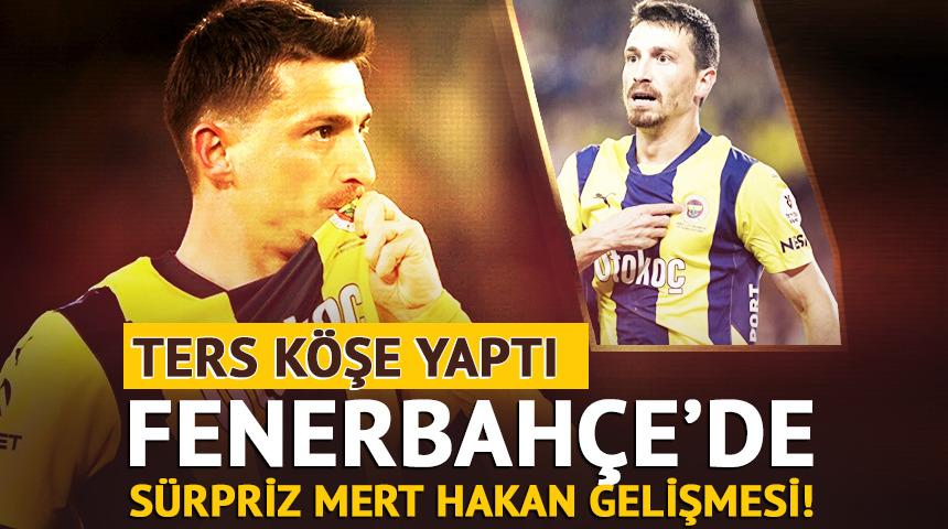 Fenerbahçe'de sürpriz Mert Hakan Yandaş gelişmesi!