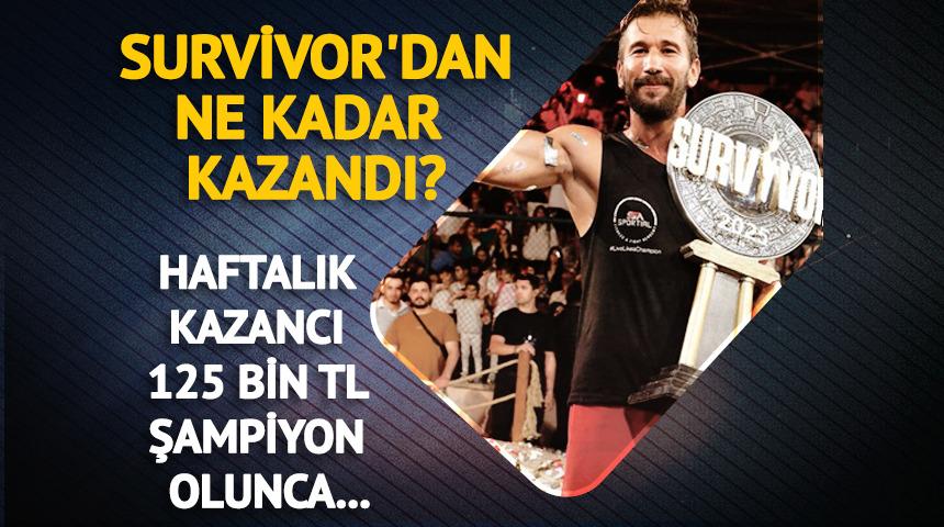Adem Kılıççı Survivor'dan ne kadar kazandı? Survivor şampiyonluk ödülü ne kadar?