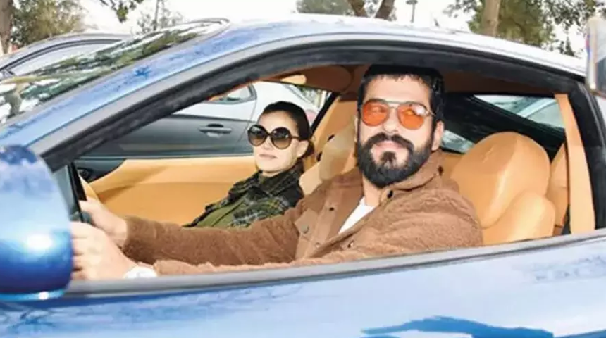 Burak Özçivit servetiyle gündeme gelmişti! 35 milyon liralık lüks otomobiliyle Bebek'te