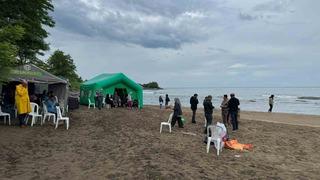 Giresun’da denizde kaybolan çocuğu arama çalışmaları devam ediyor