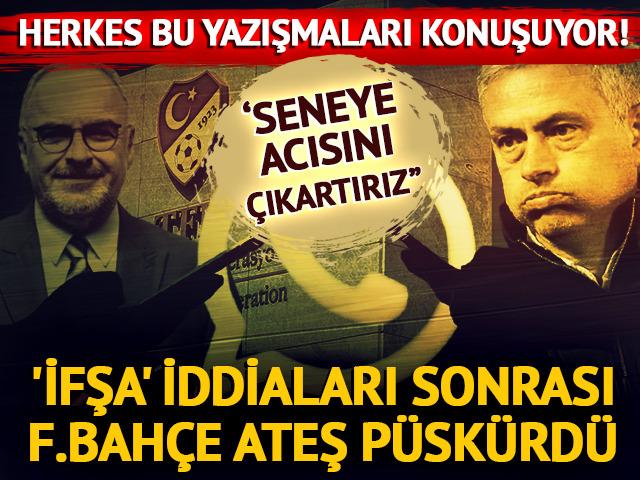PFDK üyelerinin ifşa yazışmaları olay yarattı! Fenerbahçe'den sert tepki