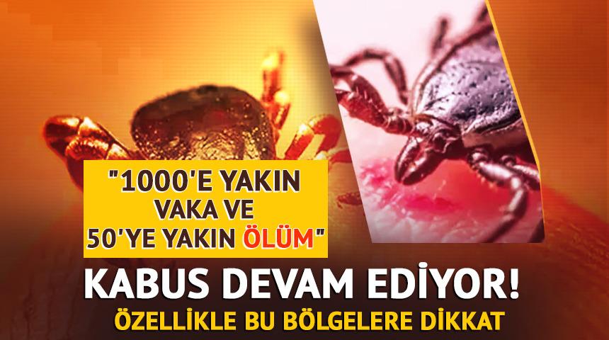 1000 vaka ve 50'ye yakın ölüme neden oldu!  