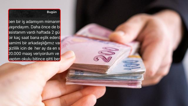 Özel mesajla gelen iş teklifi olay oldu! 40 bin TL maaş ama bakın ne istiyor