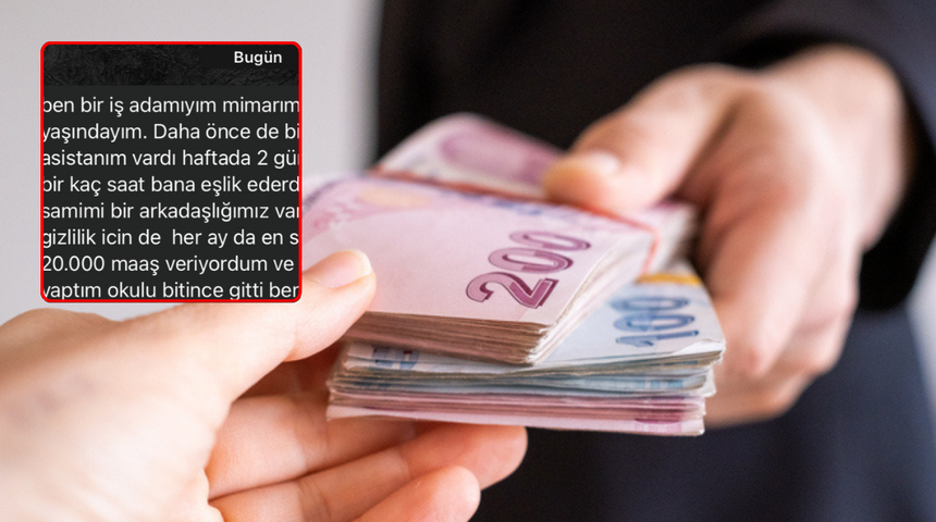 Bir kadına özel mesajla gelen iş teklifi olay oldu! 40 bin TL maaş veriyor ama...