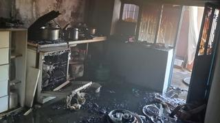 Malatya’da ev yangını