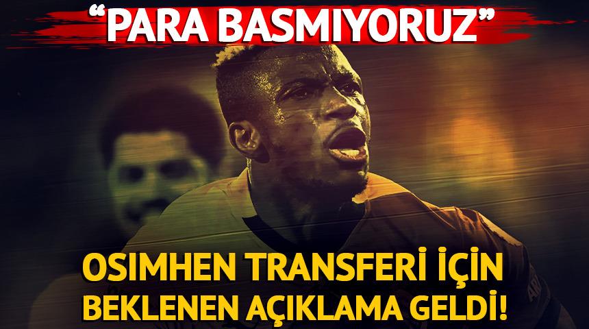 Victor Osimhen için Al Hilal'den resmi açıklama geldi!