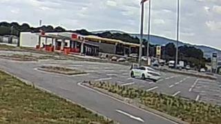 Kuzey Marmara Otoyolu'nda drift kamerada