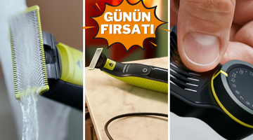 Sa&ccedil;, sakal, y&uuml;z hepsi i&ccedil;in tek cihaz: Philips OneBlade indirimde