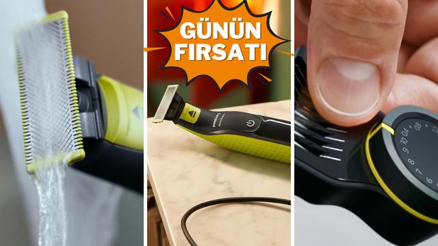 Fiyatı 2 bin 489 TL'ye düştü! Philips OneBlade Pro Islak/Kuru Yüz ve Vücut Tıraş Makinesi indirimde