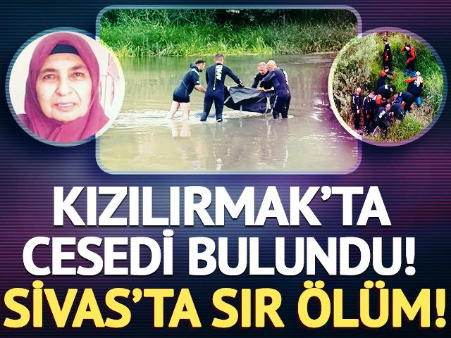 69 yaşındaki kadının Kızılırmak’ta cesedi bulundu!