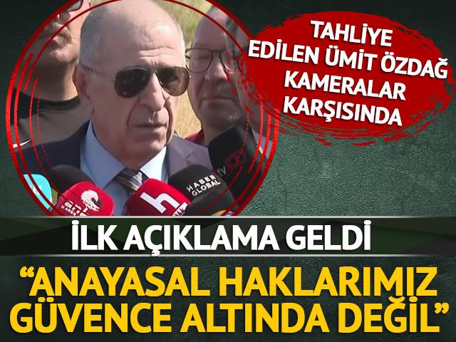 Mahkeme Ümit Özdağ için kararını verdi
