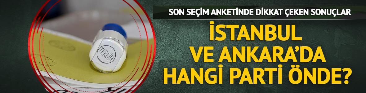 Son seçim anketi ortaya çıktı! ORC Araştırma İstanbul ve Ankara'daki sonuçları açıkladı