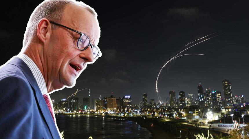 Almanya Başbakanı Merz, İran saldırılarıyla ilgili konuştu: "Bu İsrail'in hepimiz için yaptığı kirli bir iş"