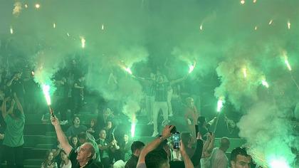 Sakaryaspor'un kuruluşunun 60.yıl dönümü görsel şölene dönüştü...