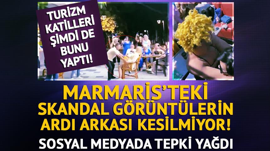 Marmaris'teki skandal görüntülerin ardı arkası kesilmiyor... Turizm katilleri şimdi de bunu yaptı