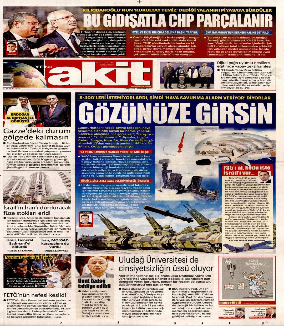 Yeni Akit Gazetesi