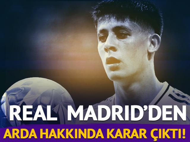 Real Madrid'den Arda Güler kararı! Ayrılık iddiaları sonrası resmi açıklama geldi